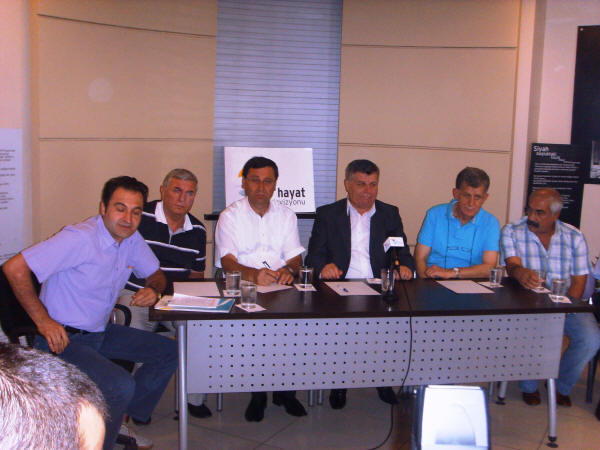 HAYAT TV'ye dayanışma ziyareti