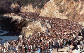 Dengeleri değiştiren Zonguldak madenci yürüyüşü