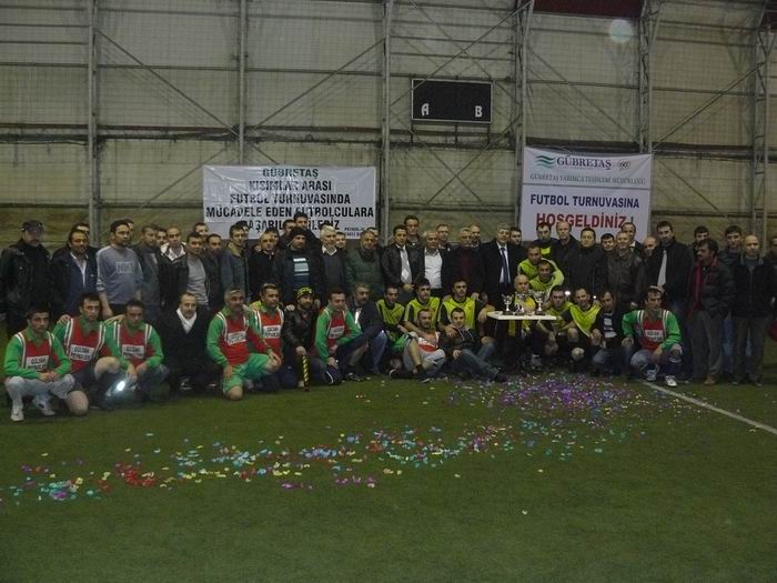 Turnuva şampiyonu MPK - 2 İşletme