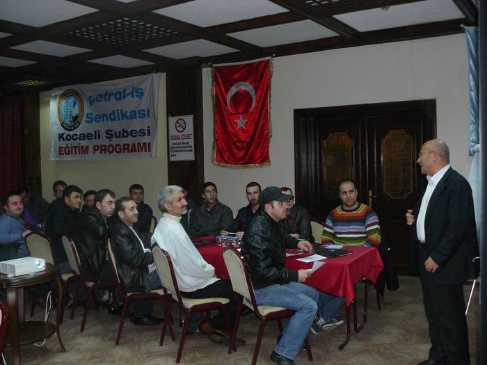 Kocaeli şubemizde yeni üyelere eğitim