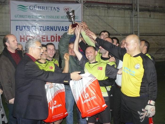 Turnuva şampiyonu MPK - 2 İşletme