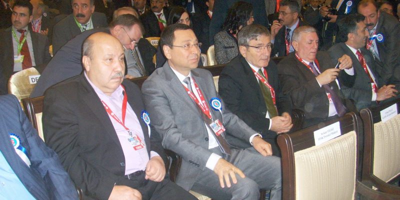 Gözler Ankara'da yapılan 21. Olağan Genel Kurul'da