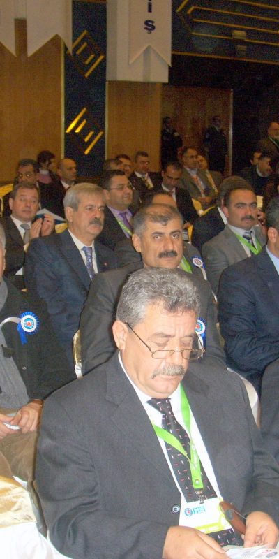 Gözler Ankara'da yapılan 21. Olağan Genel Kurul'da