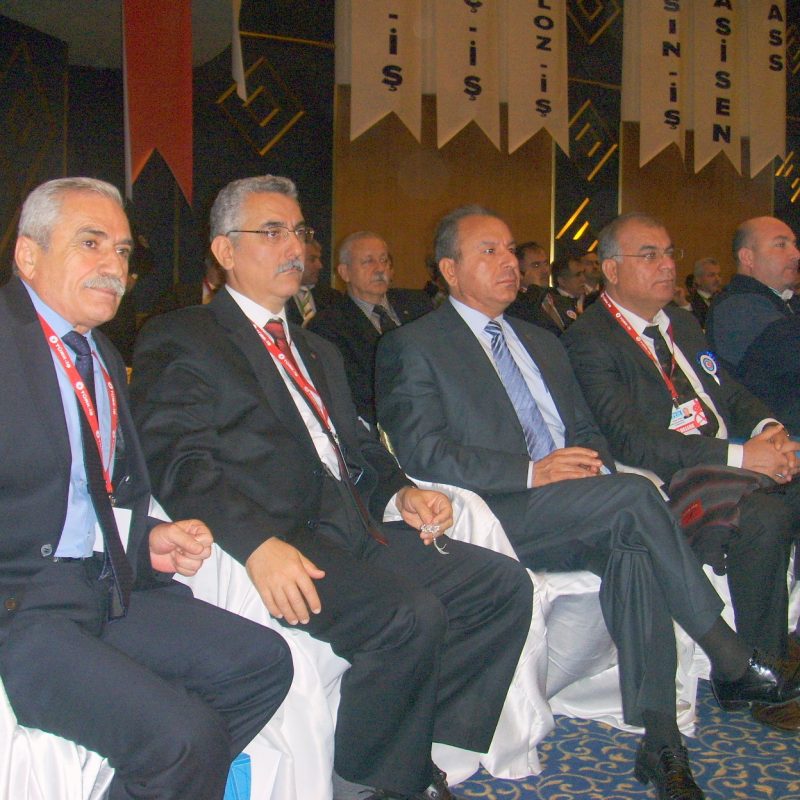 Gözler Ankara'da yapılan 21. Olağan Genel Kurul'da