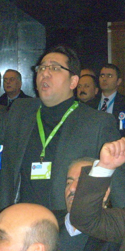 Gözler Ankara'da yapılan 21. Olağan Genel Kurul'da