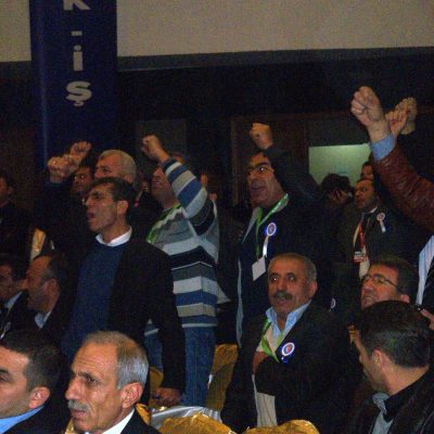 Gözler Ankara'da yapılan 21. Olağan Genel Kurul'da