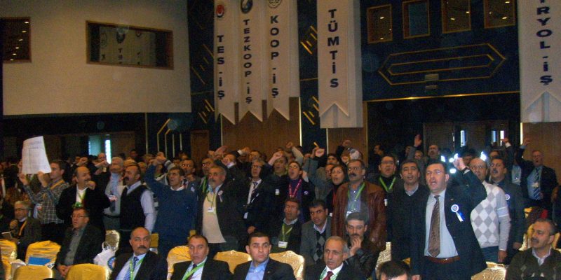 Gözler Ankara'da yapılan 21. Olağan Genel Kurul'da