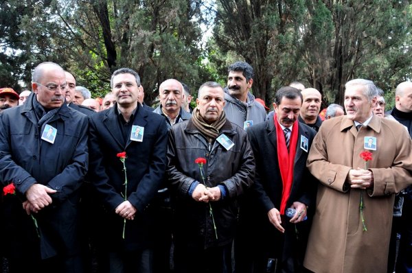 Baştürk için anma töreni