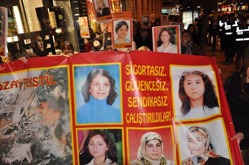 Bursalı kadınlar iş cinayetlerini lanetledi
