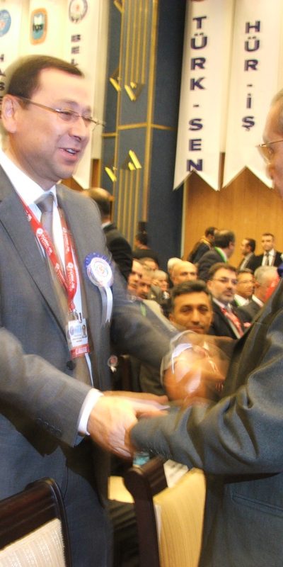 Gözler Ankara'da yapılan 21. Olağan Genel Kurul'da