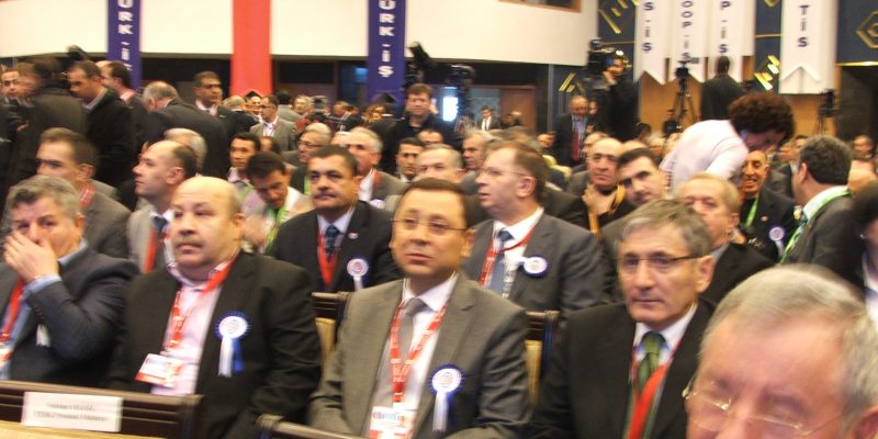 Gözler Ankara'da yapılan 21. Olağan Genel Kurul'da