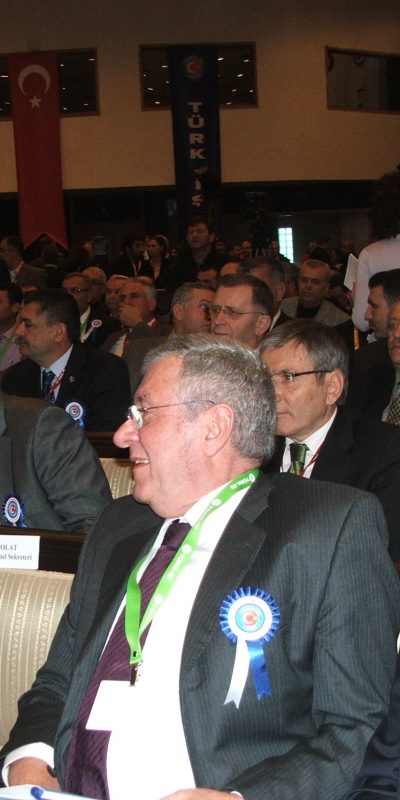 Gözler Ankara'da yapılan 21. Olağan Genel Kurul'da