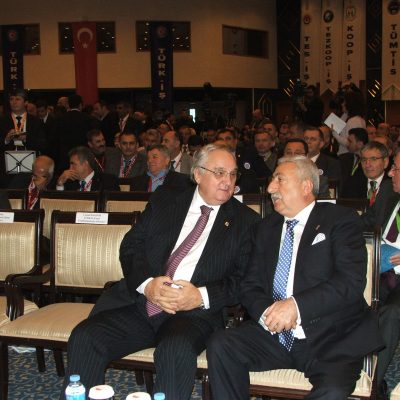 Gözler Ankara'da yapılan 21. Olağan Genel Kurul'da