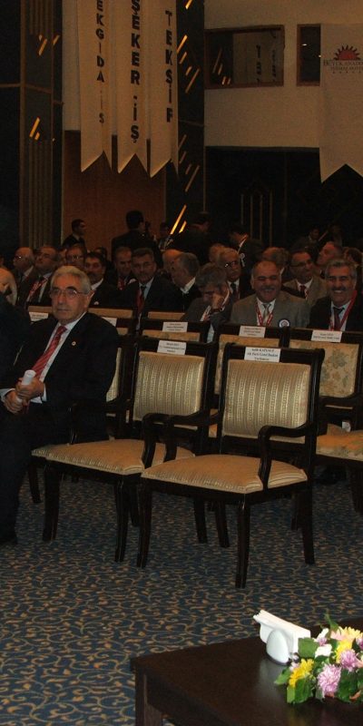 Gözler Ankara'da yapılan 21. Olağan Genel Kurul'da