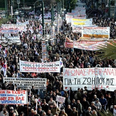 Yunanistan'da Kriz ve Sendikalar