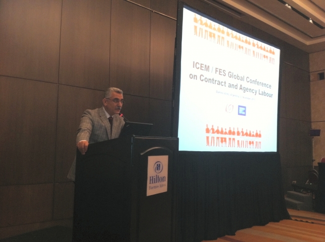 Genel Sekreterimiz kongre için Arjantin'deydi