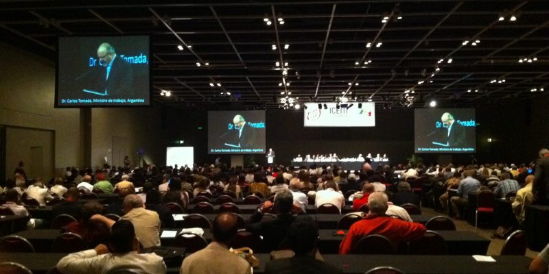 Genel Sekreterimiz kongre için Arjantin'deydi