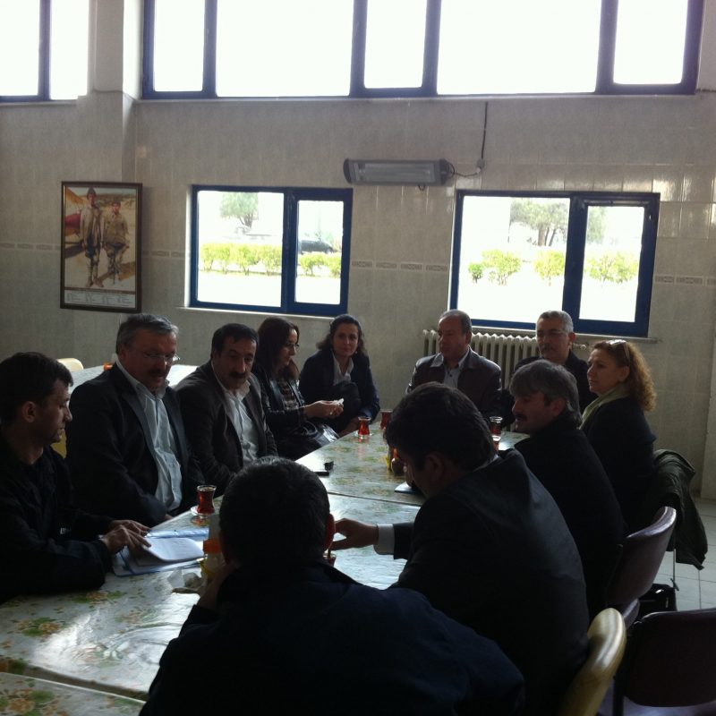 Merkez yöneticilerimiz Ürosan işyerini ziyaret etti