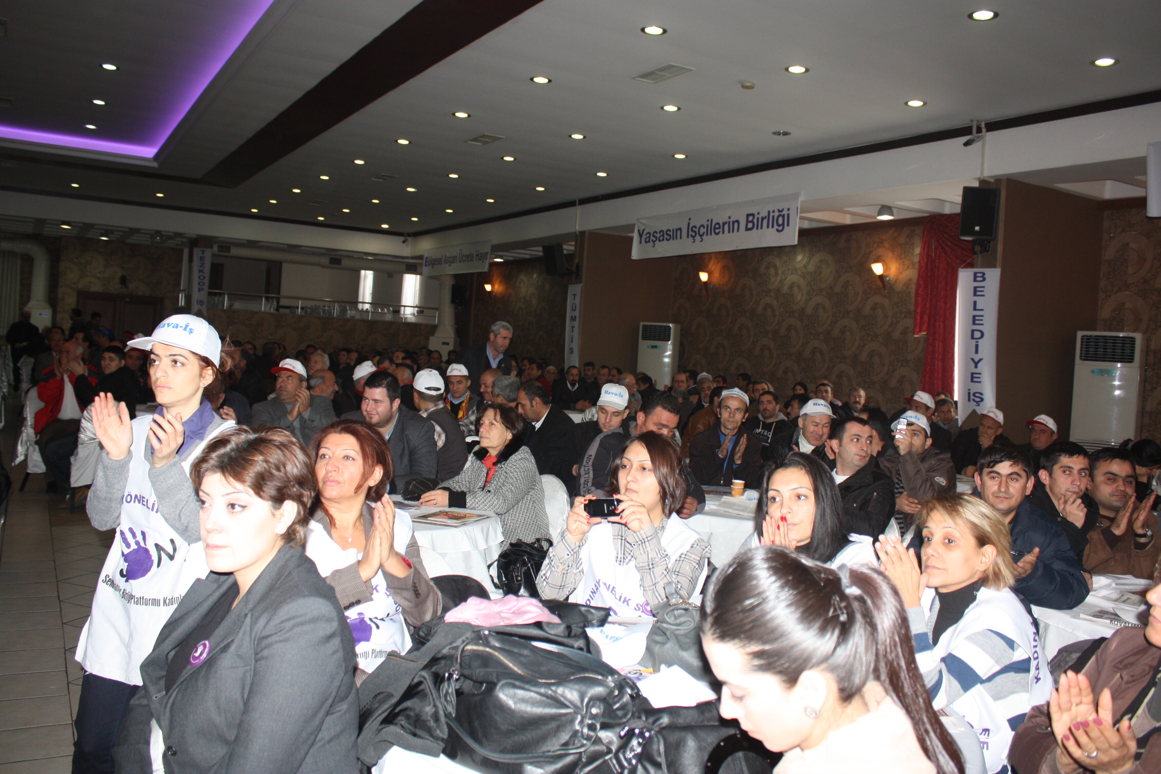 Öztaşkın'ın İstanbul toplantısında yaptığı konuşma