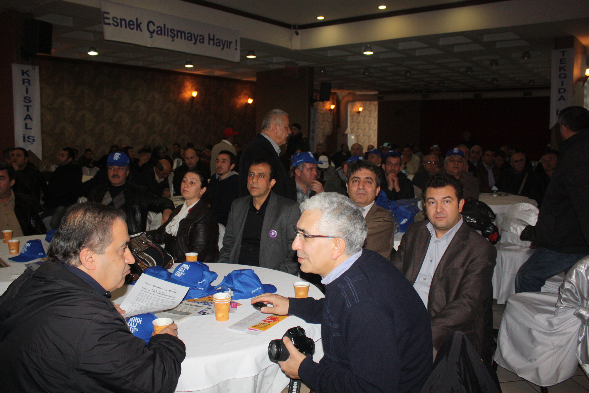 Öztaşkın'ın İstanbul toplantısında yaptığı konuşma