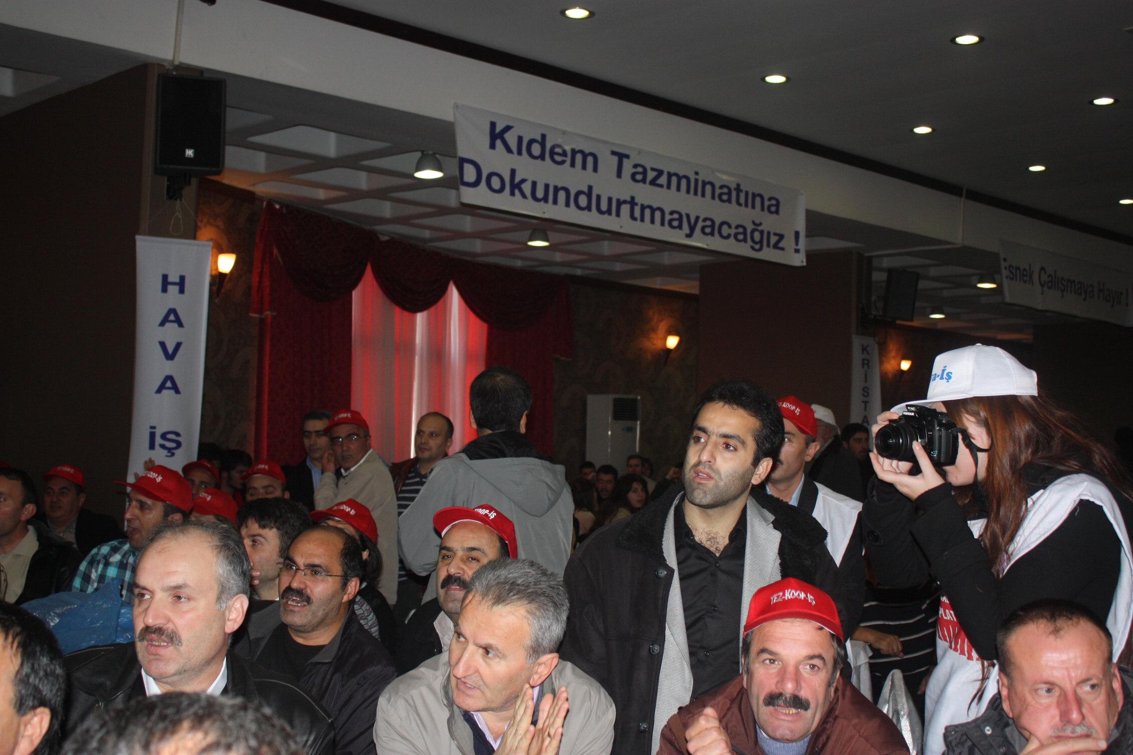 Öztaşkın'ın İstanbul toplantısında yaptığı konuşma