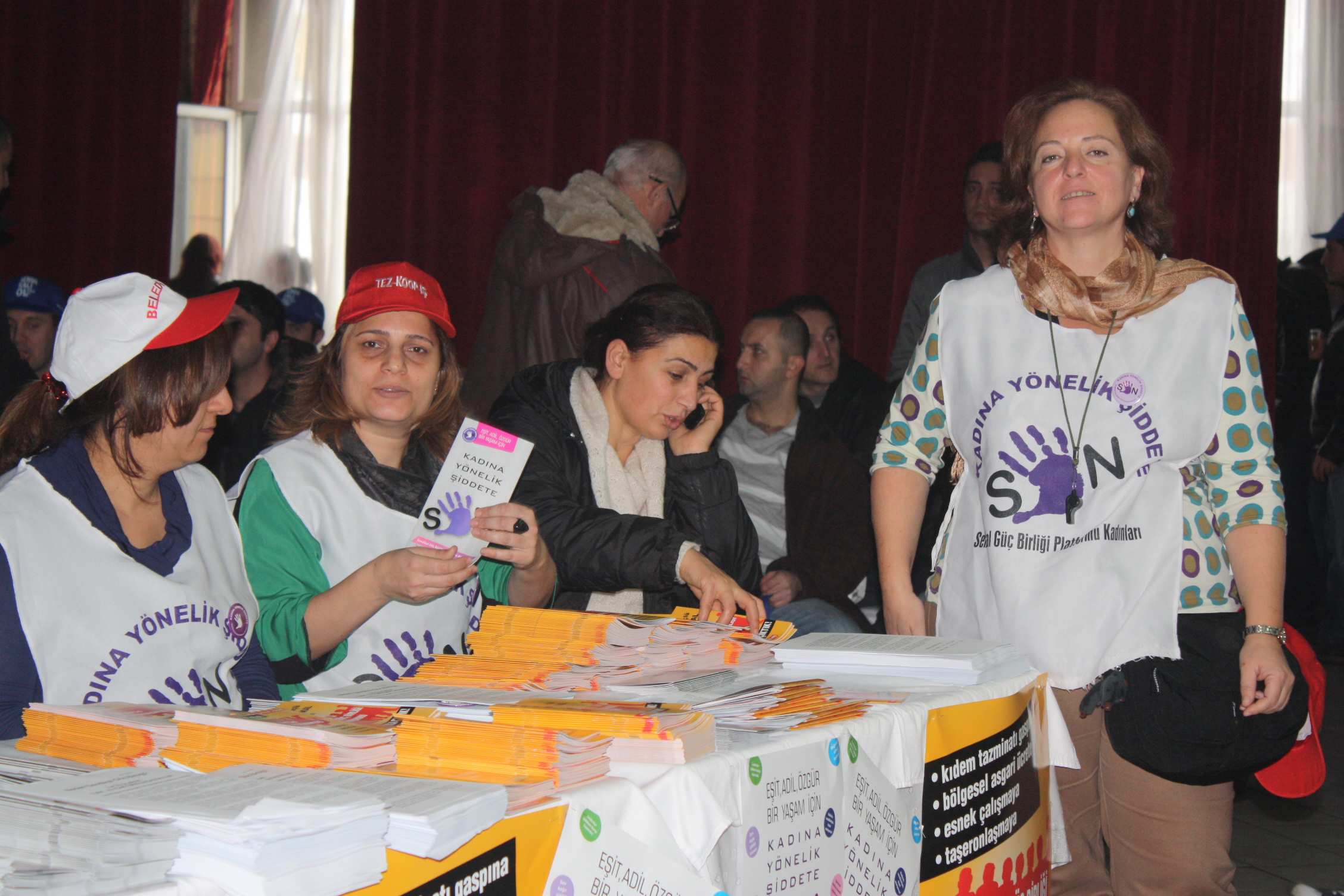 Öztaşkın'ın İstanbul toplantısında yaptığı konuşma