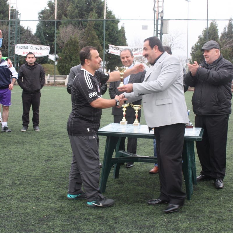 İstanbul 2 Nolu Şube 2. Futbol Turnuvası sona erdi