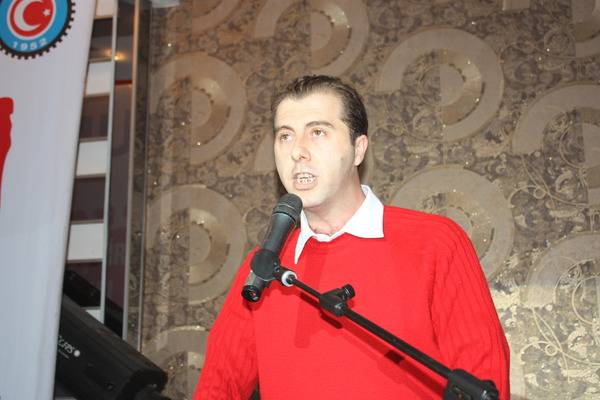 Öztaşkın'ın İstanbul toplantısında yaptığı konuşma