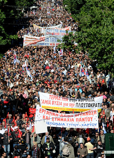 Yunanistan'da Kriz ve Sendikalar