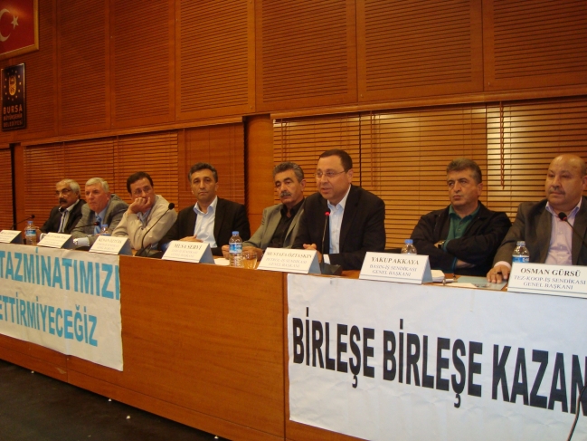 Mustafa Öztaşkın'ın Bursa toplantısında yaptığı konuşma