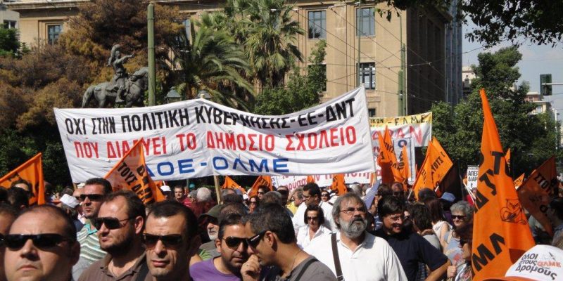 Yunanistan'da Kriz ve Sendikalar