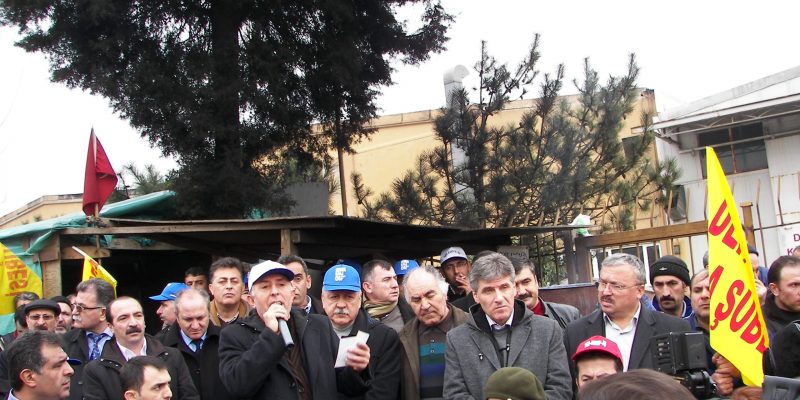 1 No'lu Şube'den Kampana Direnişi'ne destek ziyareti