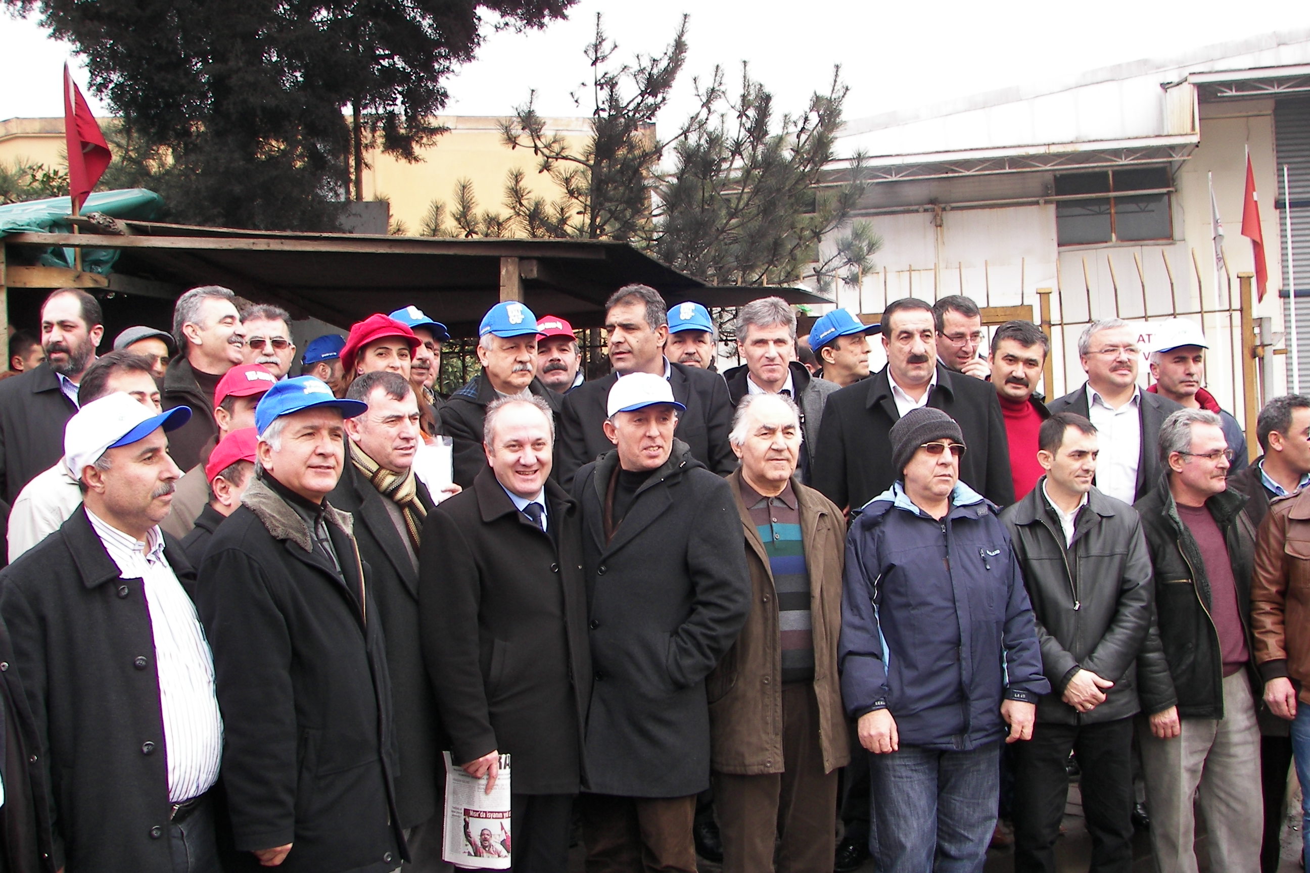 1 No’lu Şube’den Kampana Direnişi’ne destek  ziyareti