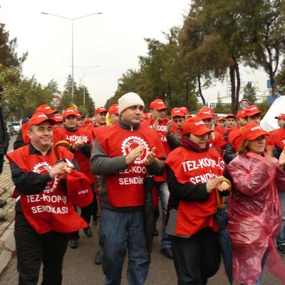 Aliağa işçilerinden Billur Tuz direnişine destek