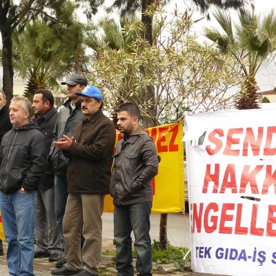 Aliağa işçilerinden Billur Tuz direnişine destek