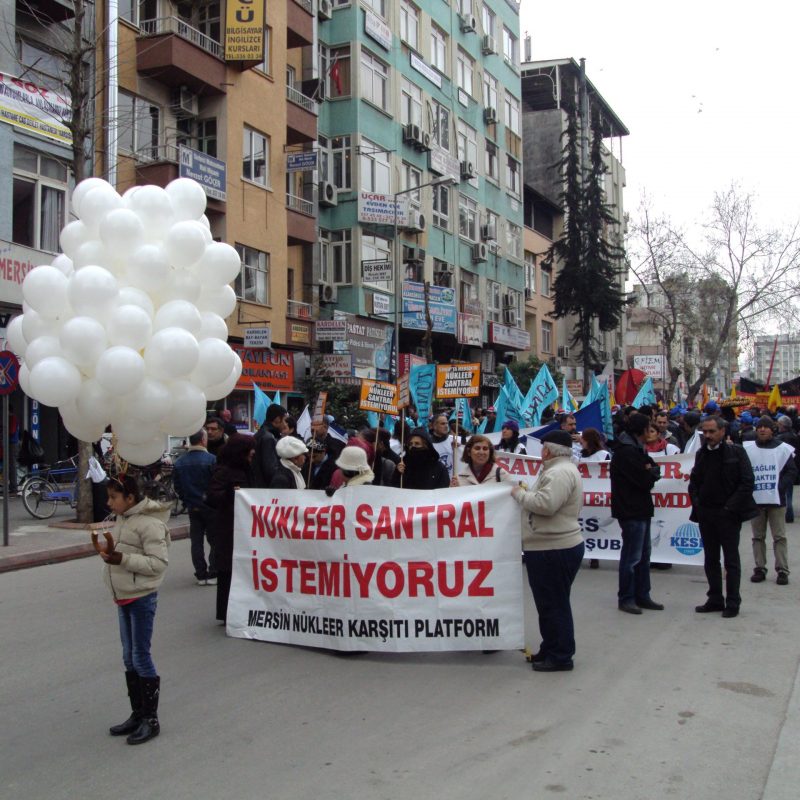 Mersin Emek Platformu “Savaşa Hayır” dedi