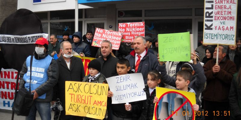 Termik santral istemiyoruz!