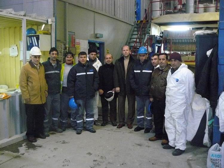 Kocaeli şube yöneticilerimiz Egesil-Ege Kimya'da