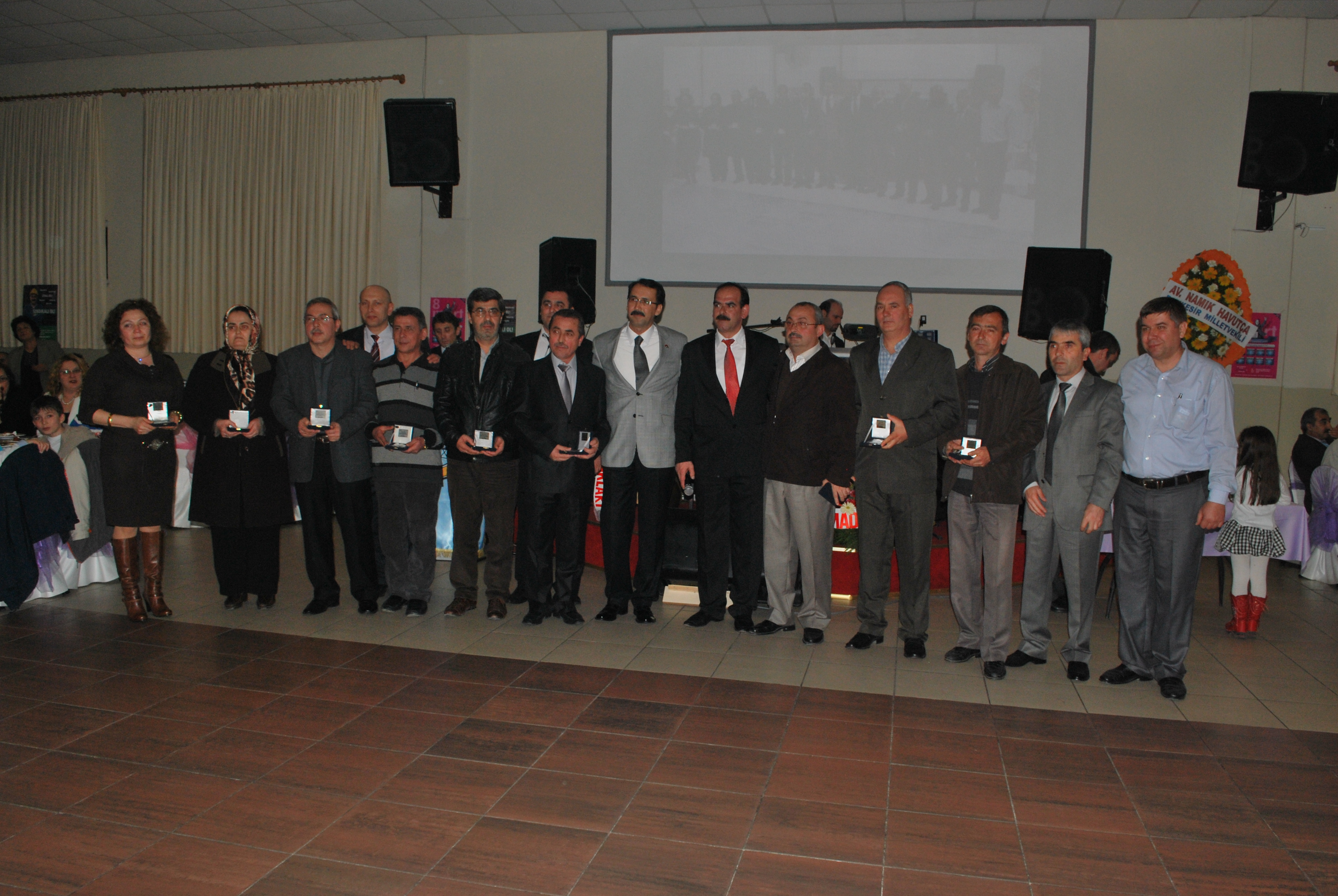 Bandırma Şube Dayanışma gecesi coşkulu geçti