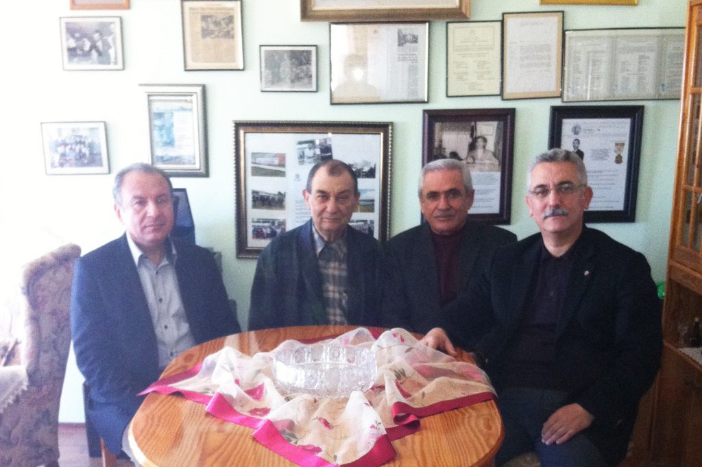 Petrol-İş E.Genel Başkanı Ziya Hepbir'i ziyaret