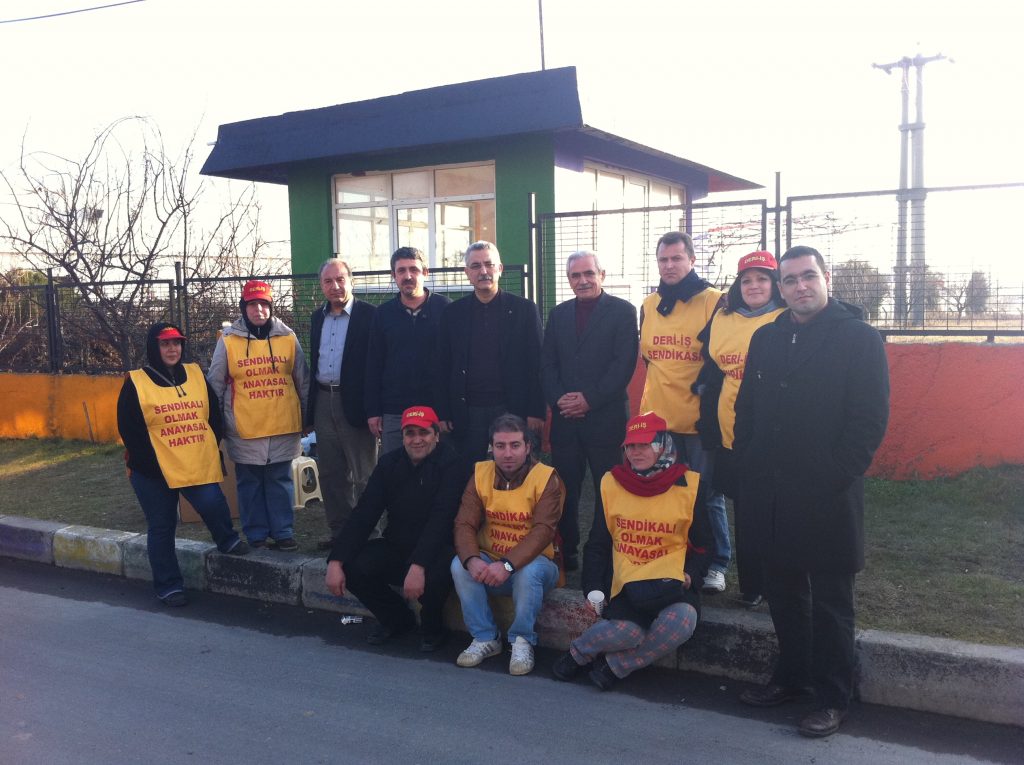 TREXTA TR Deri işçilerine dayanışma ziyareti