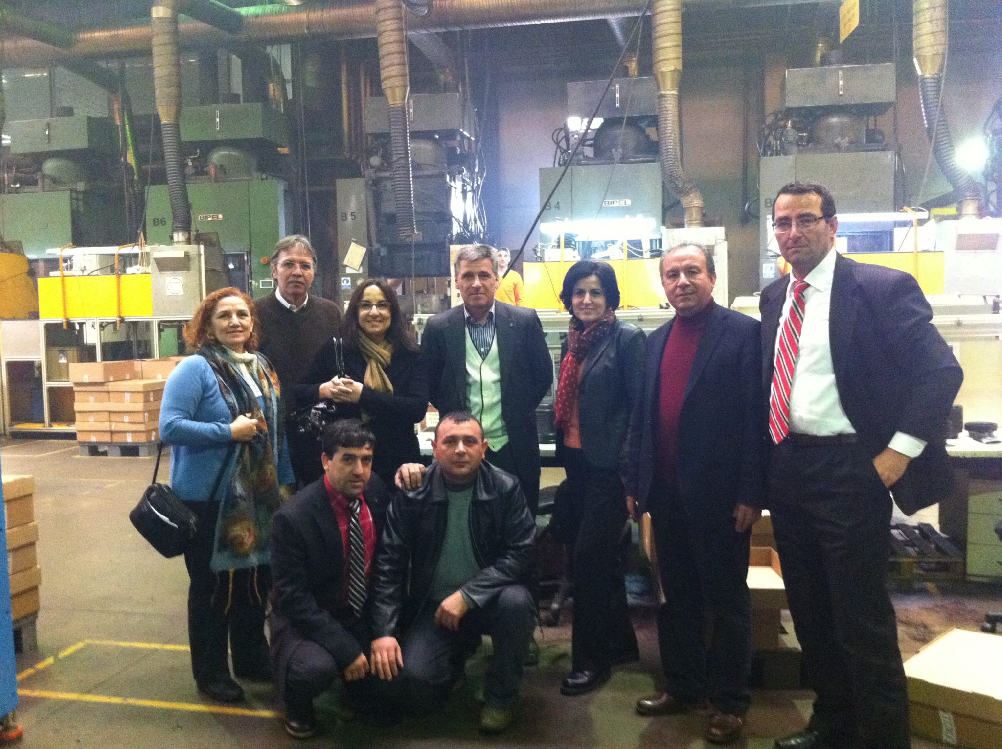 Tekno Kauçuk işyerini ziyaret 