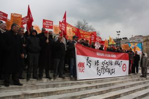 Türkiye’den Avrupalı emekçilere destek