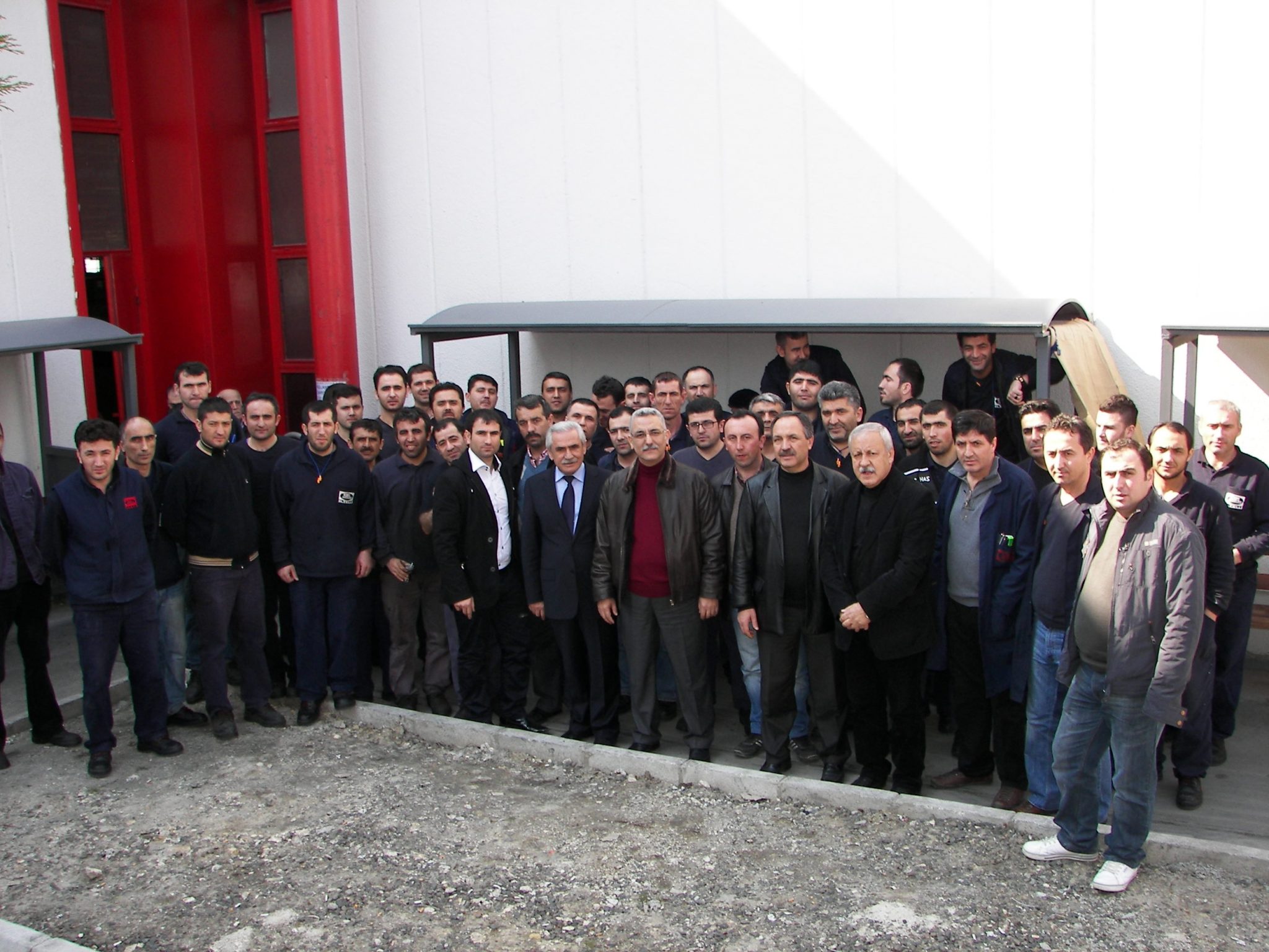 Polimer'de Yunan işçileriyle dayanışma eylemi