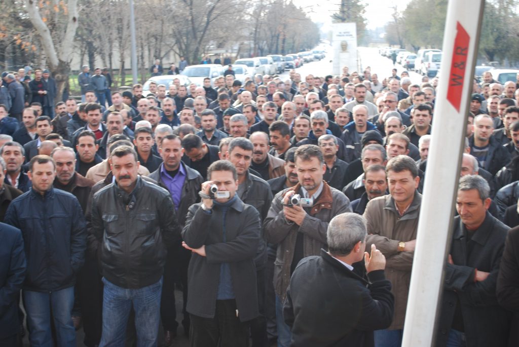 İşkolu barajı yüzde1'e iniyor