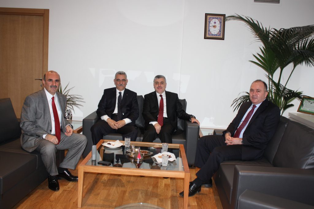 Gübretaş Genel Müdürü Balta ve Genel Müdür Yardımcıları Yaşar'ı ziyaret etti