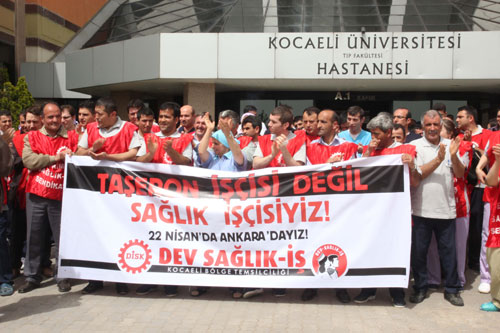 İş bırakma eylemi saldırıyı kırdı