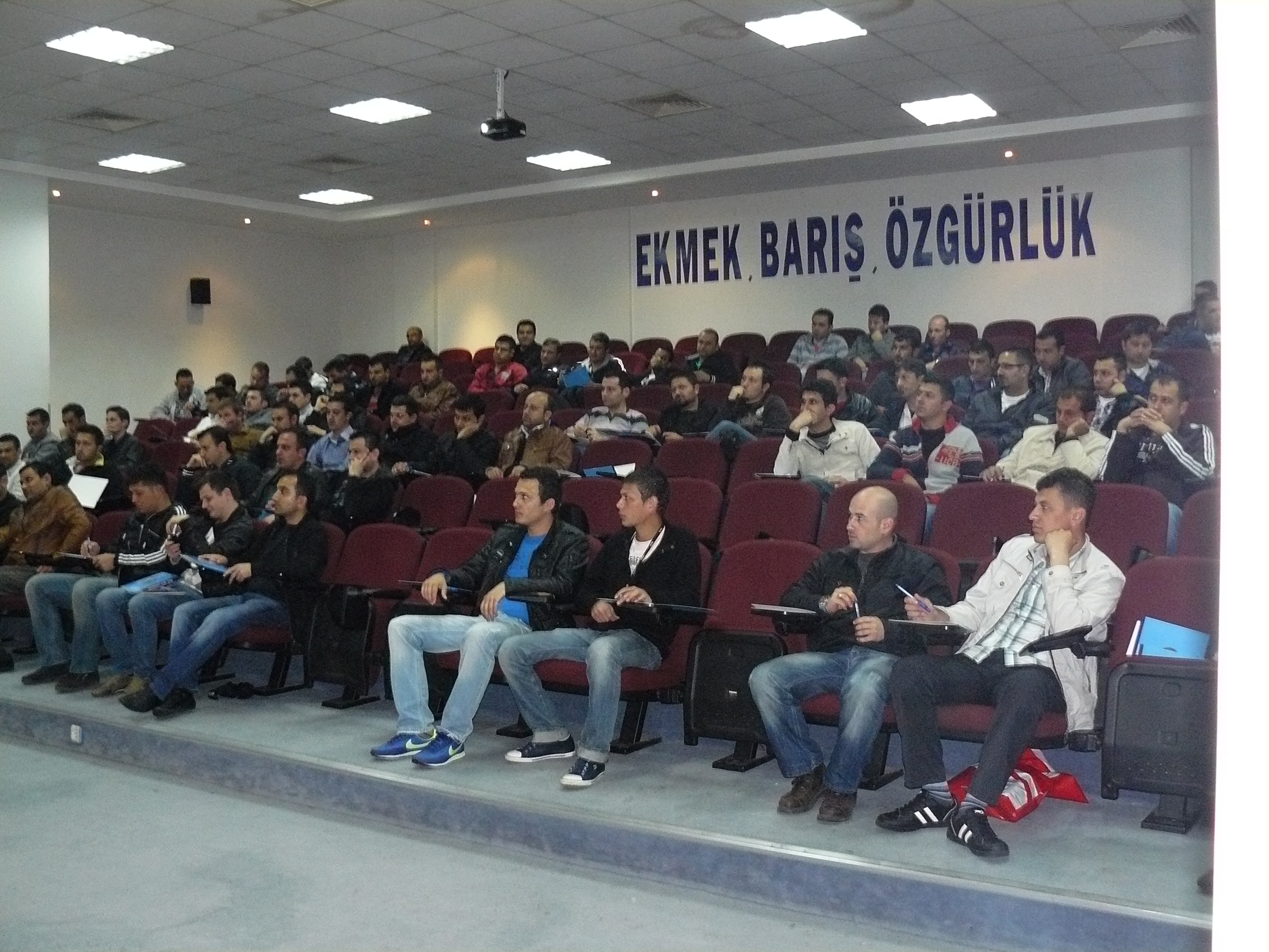 Tüpraş ve Petkim’de yeni üyelere eğitim