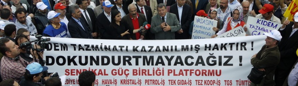 Tasarı, demokratik bir örgütlenme ve  toplu pazarlık hakkı kurma hedefinden uzak