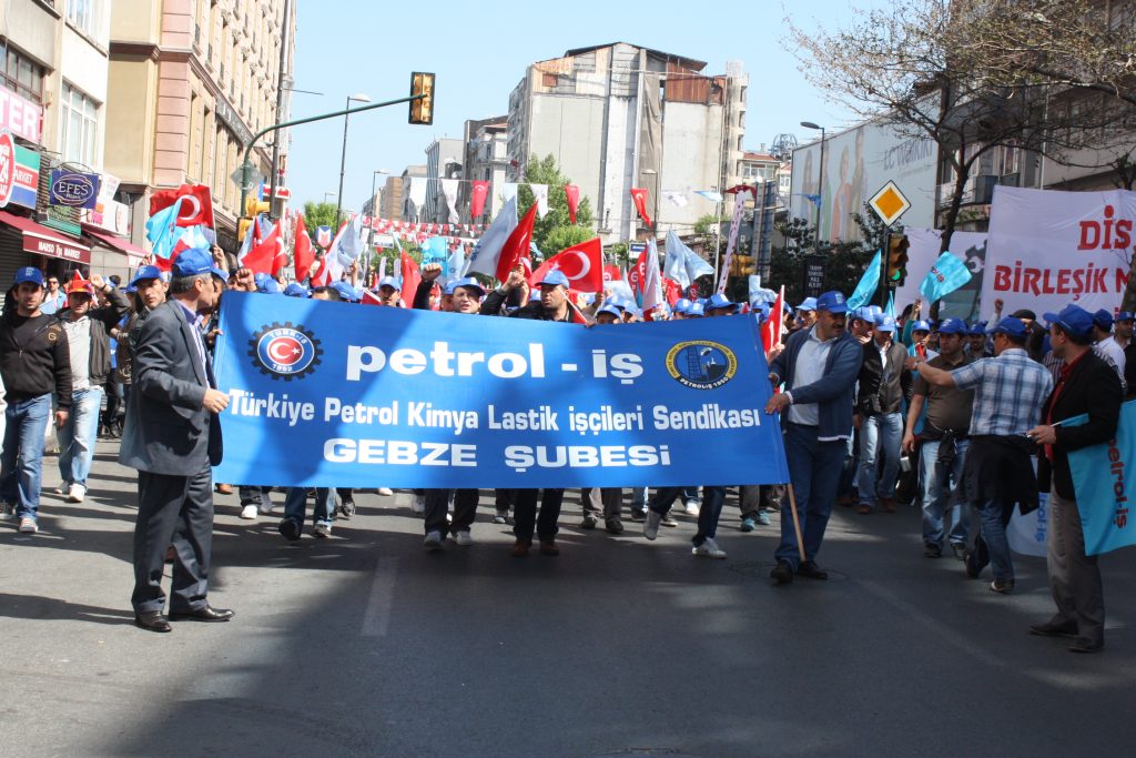 Gebze Subemizde 1 Mayıs Coşkusu